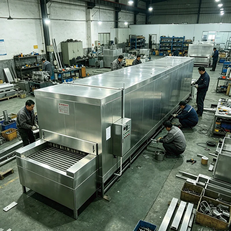 Industrial Iqf Tunnel Quickfreezer, 45-0C, Stainless - detail 20