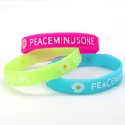 Color Bracelet Customized Color Factory Custom Color Logo Brand Luminous Exquisite Bracelet Silicone Wristband