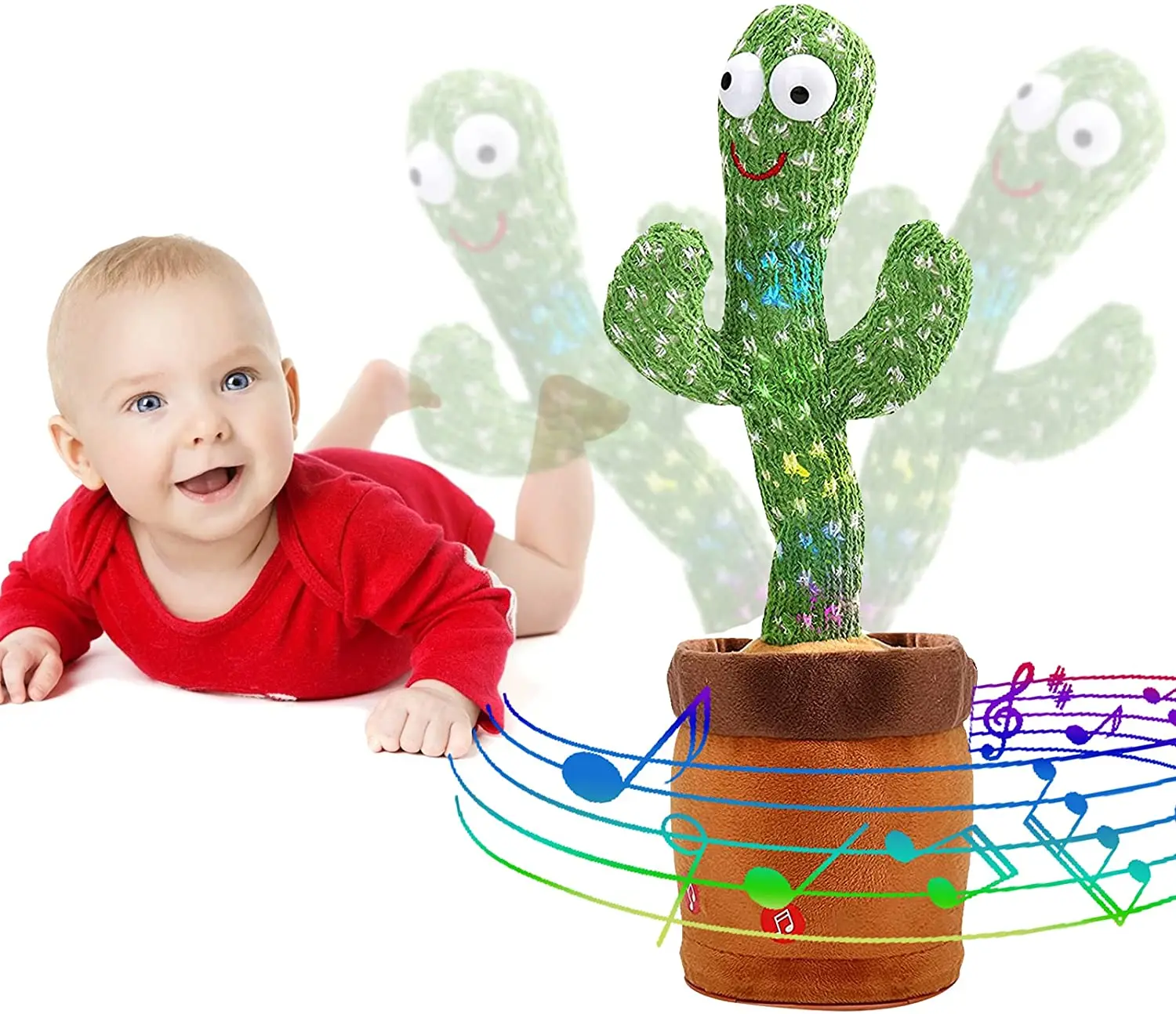 recording cactus toy