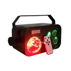 Party Lights Light Mini Dj Disco Ball Party Stage Lights Stage Effect Led Magic Ball Gobo Strobe 3in1 Light