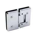 Hinge 180 Degree Door Hinge Cologne Series 3-15/16"*2-5/16" Mount Adjustable Glass Door Hinge