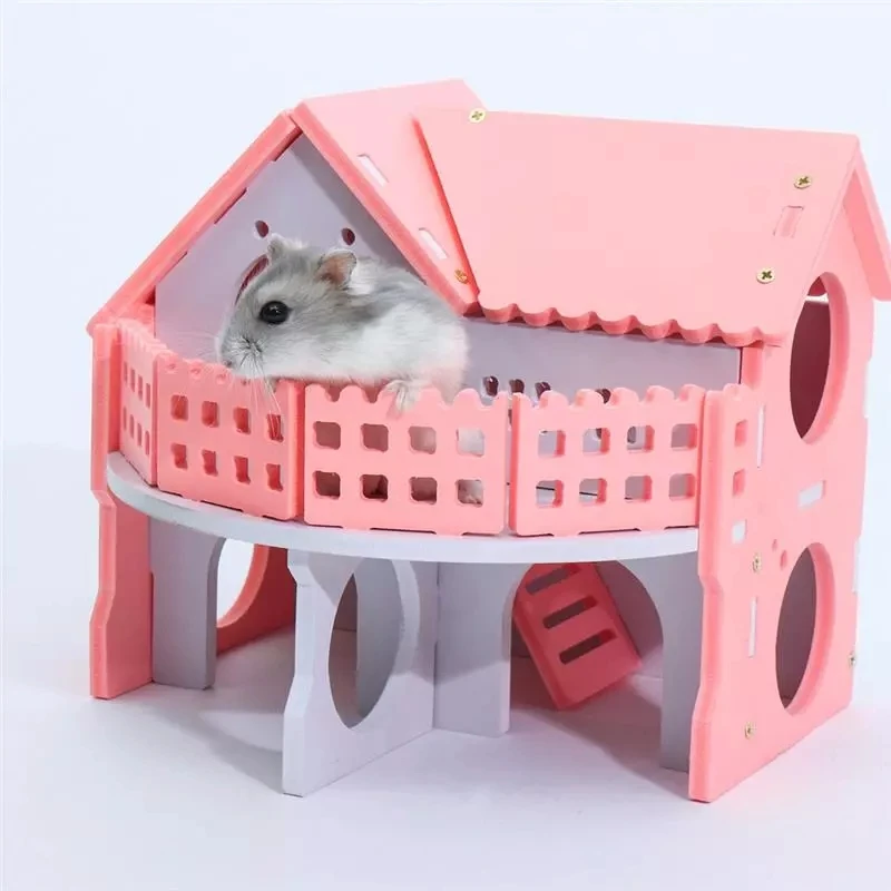 Cute Mini Small Animal Pet Hamster House Nest Guinea Pig Squirrel Bed  Hamster Cage Small Animal Sleeping House Supplies - Buy Hamster  House,Luxury Hamster Cage,Small Animal Sleeping House Product on 
