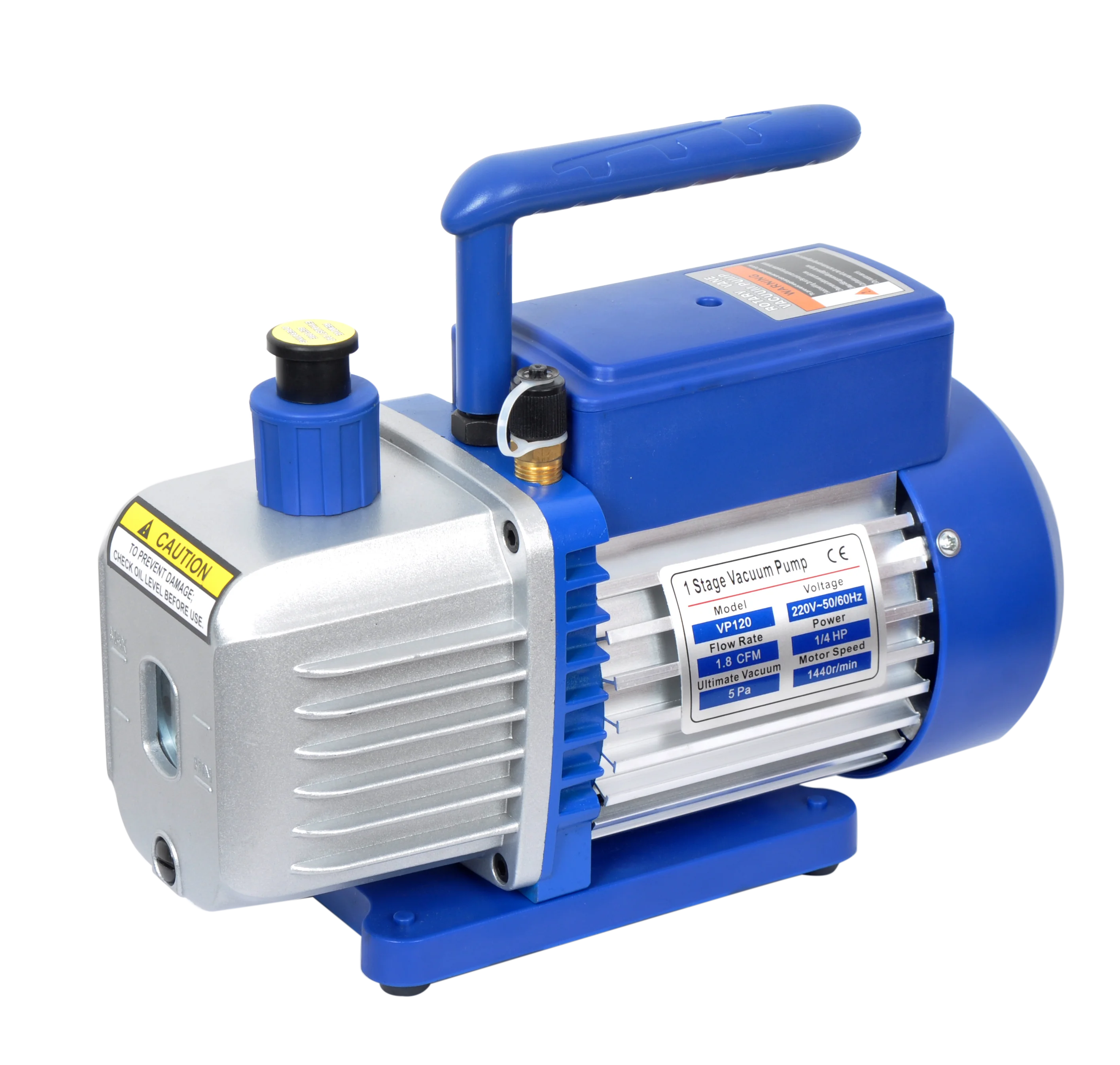 4.5CFM 2 Stage Refrigerant Vacuum Pump Refrigeration Air Condition 128L//MIN