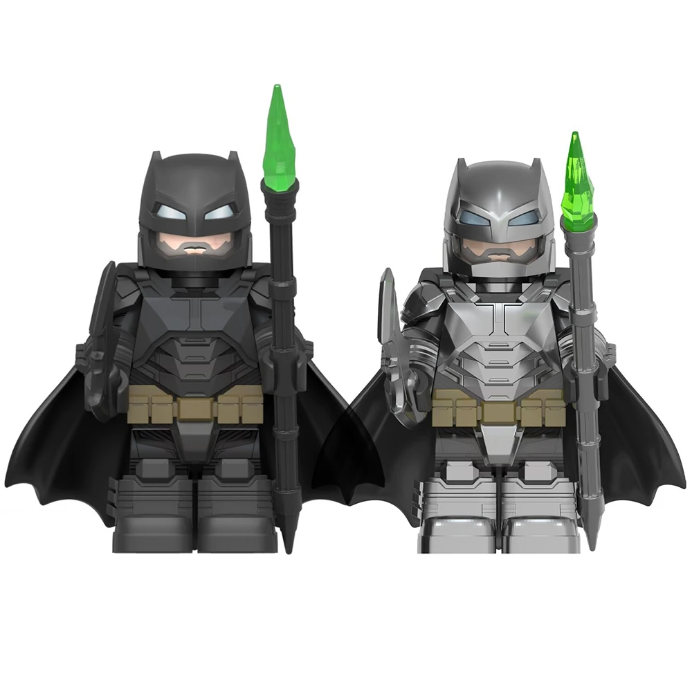 10PCS Evil Batman Dark Knights Superhero Mini Figure Building Blocks DIY Toys 