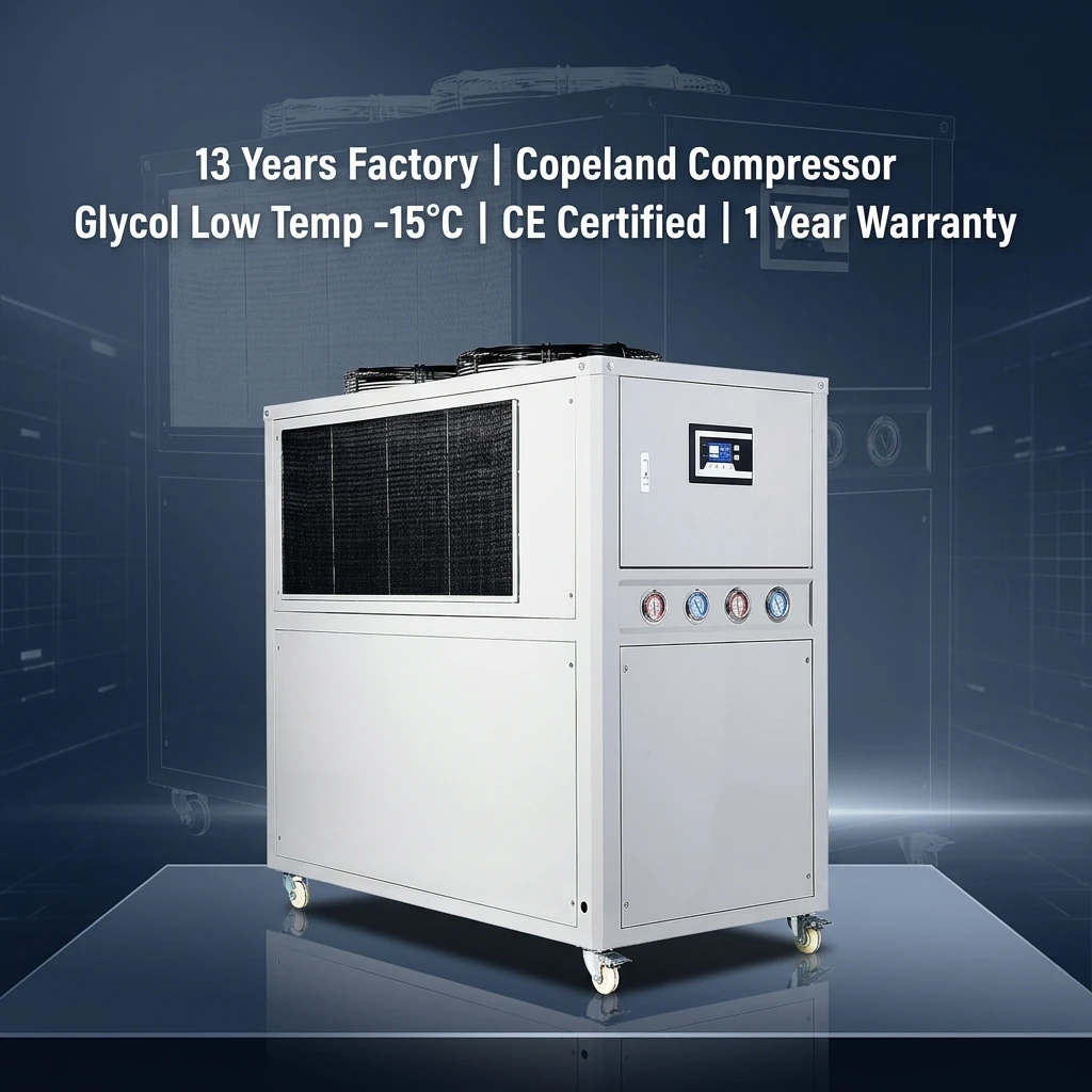 Glycol Water Chiller, MO-05A, 5HP, 15C, 13.95KW - detail 2