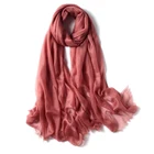 Scarf Muslim Cashmere Design Scarf High Quality Cashmere Scarf Turkish Plain Hijab Muslim Scarf