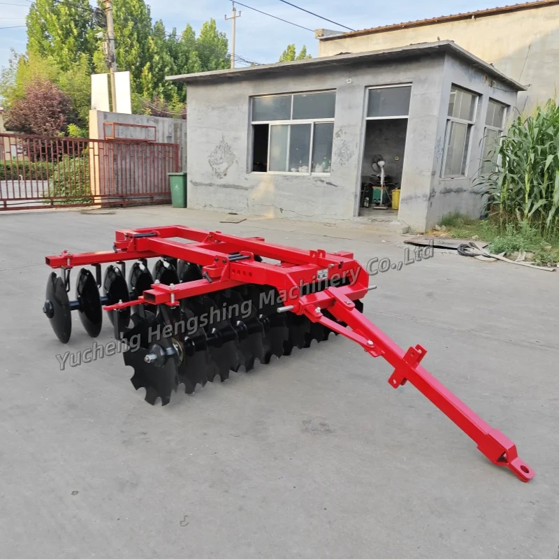 Grada de discos para tracción de tractores agrícolas Grada de discos para labranza