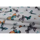 Satin Hot Sale Factory Supply Custom Digital Satin Printing Fabric Colorful 100% Polyester Woven Fabric