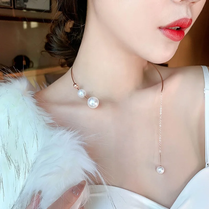 Wedding Jewelry Collar Clavicle Chain 