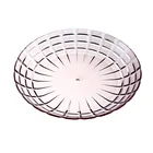 Tray Food Hot Sale Plastic PS Round Clear Reusable Fruit Tray Fruit Plate For Candy Food