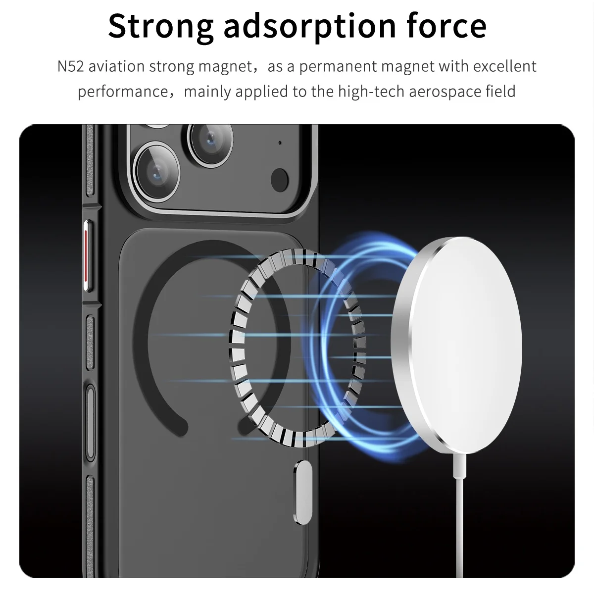 product dual tone skin texture shockproof matte hard pc tpu custom phone cover for iphone 17 pro max 16 15 pro with strong magnetic-8