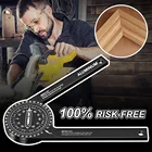 Measuring Tool Angle Measuring Angle Ruler 360 Degree Angle Finder Measuring Tool Miter Angle Finder
