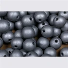 Wooden Beads Bead DIANJIN 16mm 16 Mm Silver Gold Painted Wooden Beads Natural Round Wood Bead