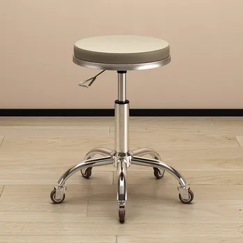 Popular derign pulley rotation can lift hairstylist beauty hairdressing salon chair