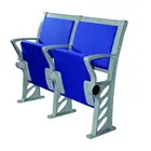 School Folding Aluminium Alloy Chair And Desk For School Classroom Student With Writing Pad