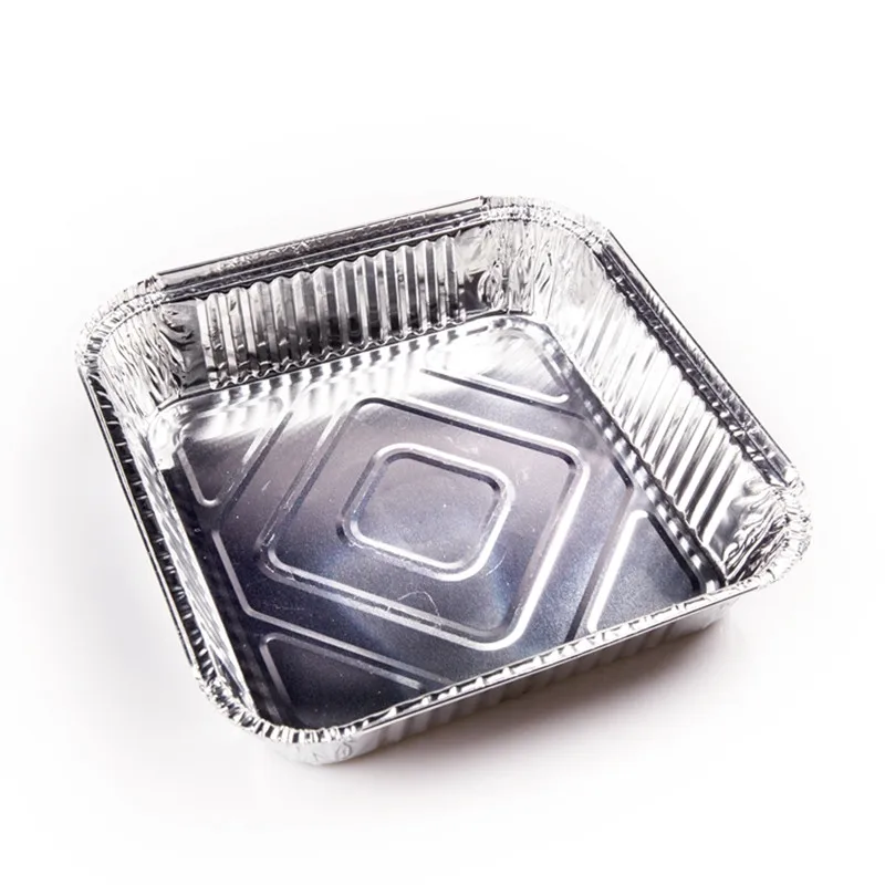 product tia za45 best commercial food insulated aluminum 10 inch square box containers for food wholesale foil containers machine-5