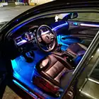 Car Car Accessories Interior Decorate Atmosphere Light 12V RGB LED Fiber Car Led Strips Ambient Light App