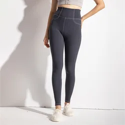YIYI New Arrival Butt Lift High Waist Gym Leggings Women High Stretchy Sweat-wicking Athletic Tight Pants Yoga Leggings Jeans