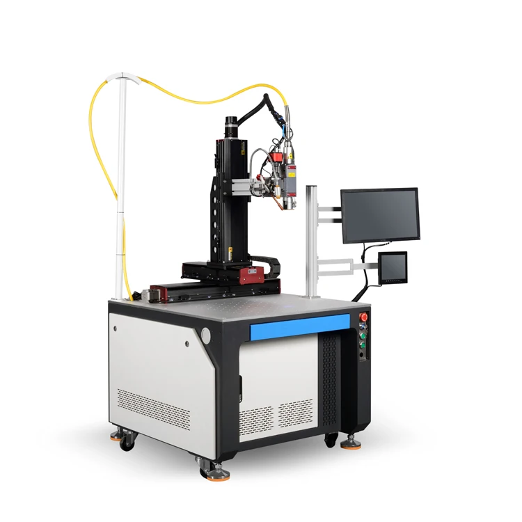 Metal 4 Axis Optical Fiber Laser Welder Automatic Laser Welding Machine