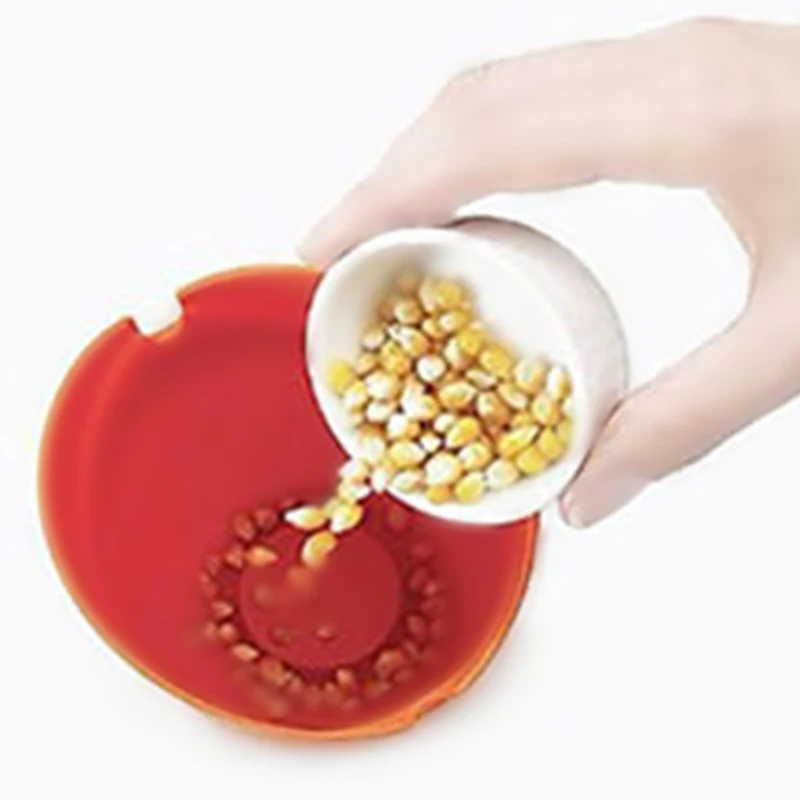 Microwave Silicone Popcorn Popper Maker Single Serve Portion Silicone Food Safe