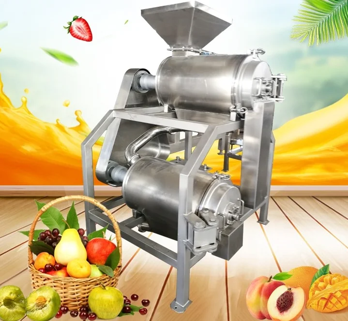 automatic Industrial Fruit apple pear peach pulping machine