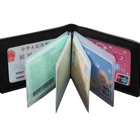 Purse Leather Wallet High Quality Luxury Cad Purse Slim Leather Card Wallet
