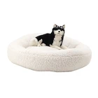 Wooden Furniture Bed Wooden Orthopedic Memory Foam Furniture Washable Dog Bed