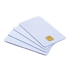 Card Smart Customized Blank PVC IC Card Contact SLE4442 SLE5542 SLE5528 Smart IC Card For Access Control System