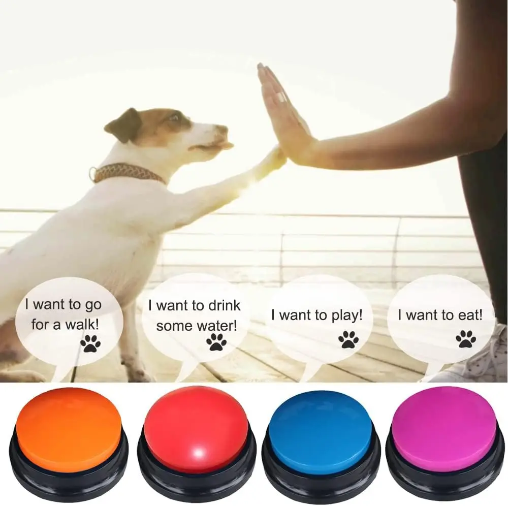 China Golden Supplier Custom recordable sound buttons talking button for dogs