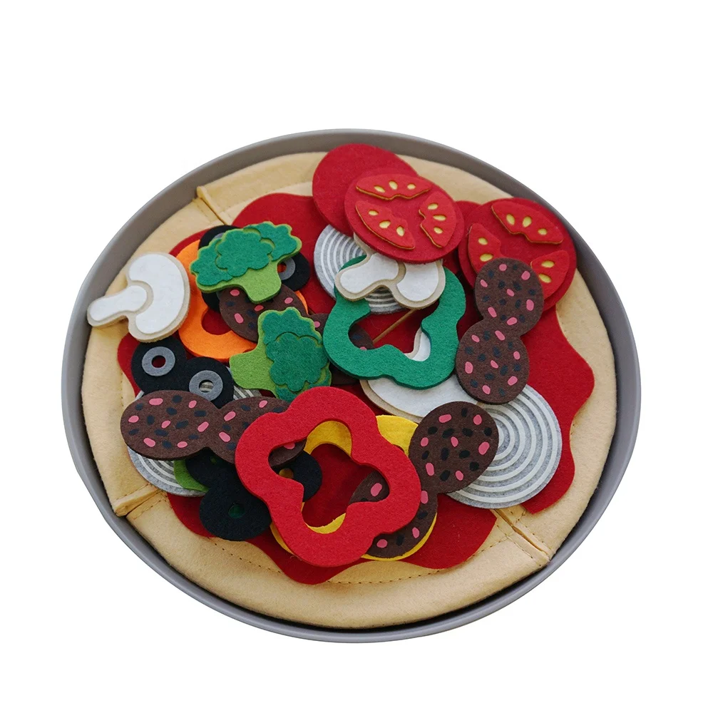 felt food pizza set