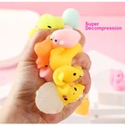 Toys Novelty Funny Animal Shape Mini Kawaii Squeeze Stretch Fidgets Squishies Mochi Toys For Kids