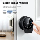 Door Lock Wooden Locks Wooden ENE Smart Bluetooth Digital Door Lock For Wooden Deadbolt Door Locks