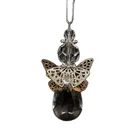 Wings Tree Letterpress Printing 3D Little Angel With Metal Wings Christmas Tree Metal Little Angel Decoration