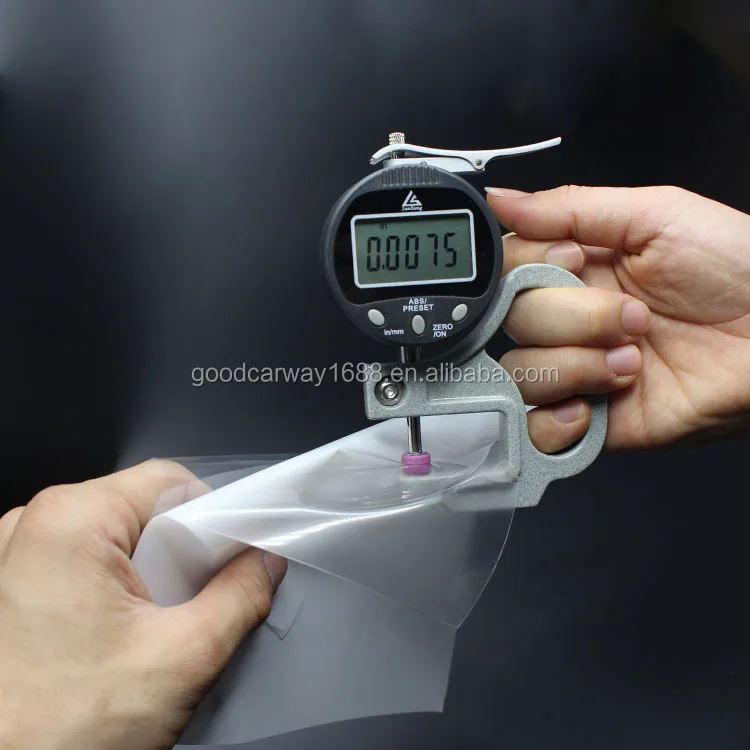 1.52*15m Customized Logo Heat Gun Application Transparent TPU Car Paint Protection Film PPF