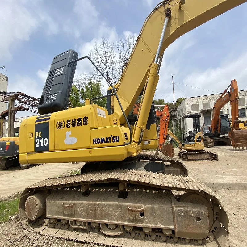 Japan Original Used Komatsu Pc210 Second Hand Crawler Excavator Machine