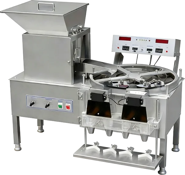 Milk Tablet Semi Automatic Electronic Bead Visual Counting Gummy Candy Pill Seed Counter Machine Count