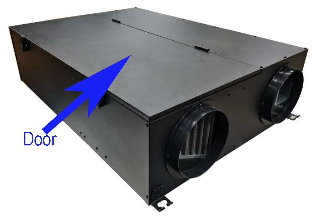 System Air Heat Exchanger, BROAD, 550cmh, ERV - detail 52