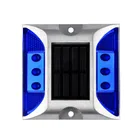 Car Park High Brightness Constant Bright Super Capacity Square Aluminium Road Studs For Car Park