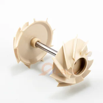Professional  high precision high performance high temperature resistance  corrosion resistance  customized  Peek impeller