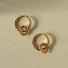 Hoops Earrings Earrings Large Hoop Earrings Huggies Crystal Twisted Charm Hoops 925 Silver Large Earrings For Women