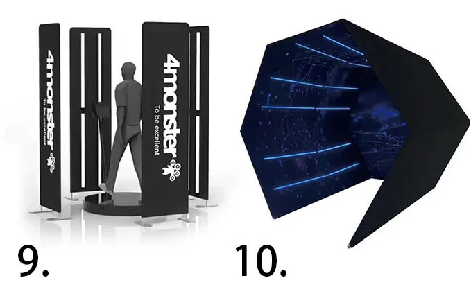 360 Overhead Photobooth Backdrop Display Stand for Decoration with RGB Light Hb41cd91df5ca4b74907bb914399b5297o