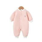 Toddler 2021 Hot Sale Soft Cute Casual Cartoon Long Sleeve Crawling Suit Toddler Baby Girls Boys Clothing Rompers In Stock