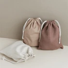 Cotton Bag Cotton Cotton Bag Durable Custom Logo Printed Organic Cotton Canvas Drawstring Bag Jewelry Pouch