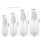 100ml 120ml Liquid Bottle 100ml Wholesale 30ml 60ml 100ml 120ml Plastic Lotion Bottle Cosmetic Liquid Dispenser
