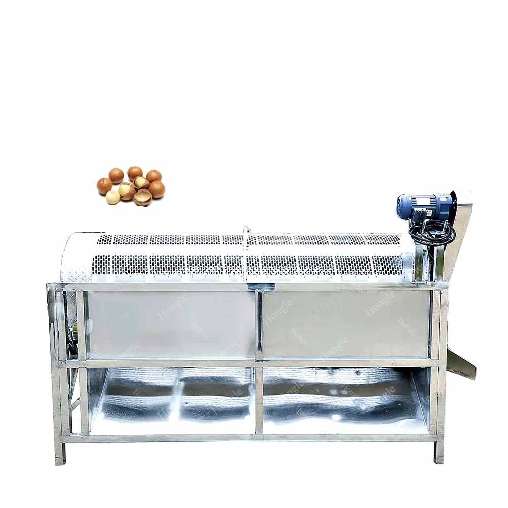 Drum Cashew Pistachio Nut Washing Cleaning Machine Macadamia Nuts Cleaning Machine manufacture
