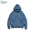 Fashion Hoodies Customized Print Logo Colorful Cotton Fashion Oversized Men Hoodies