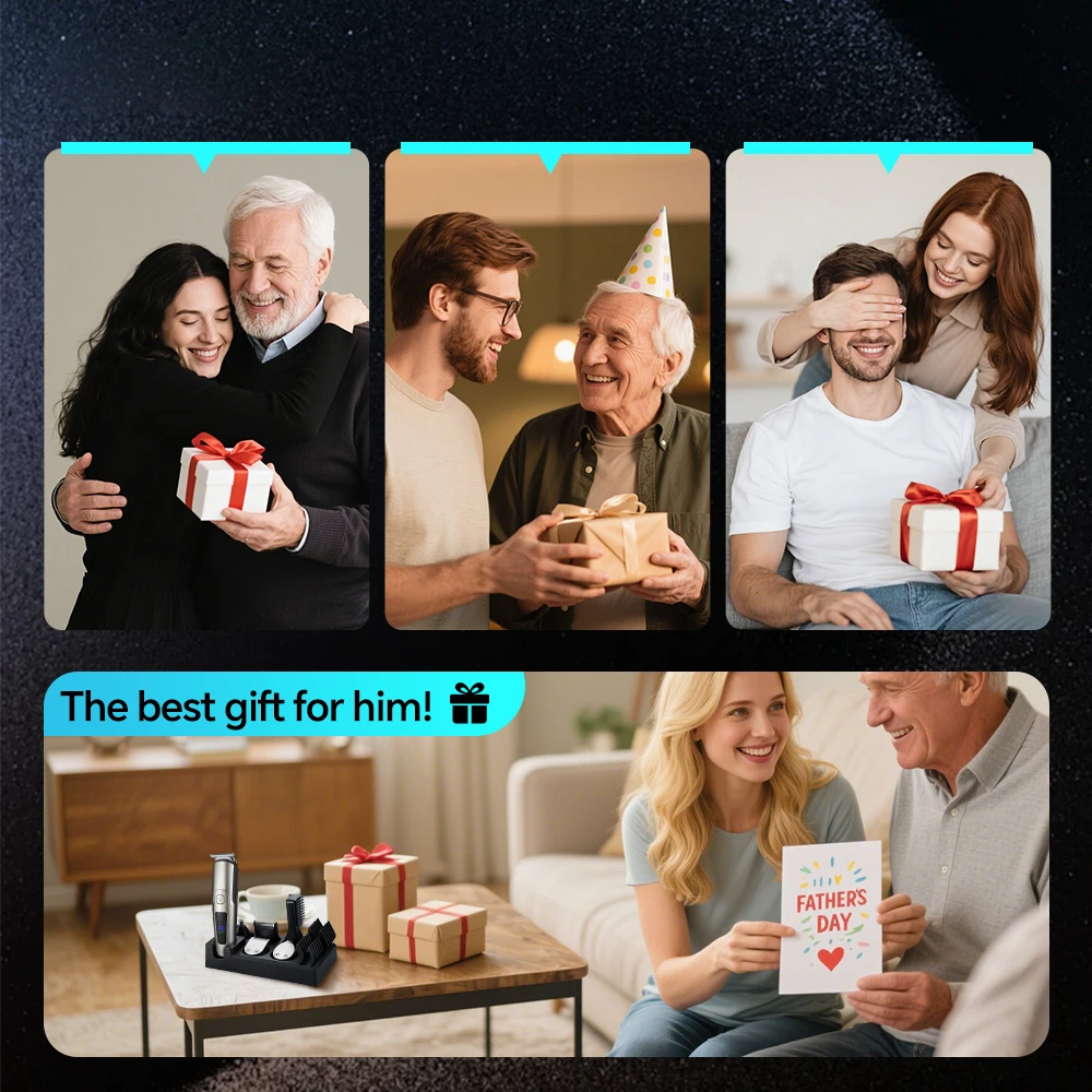 Hot Selling Rechargeable Electric Hair for Clipper Set Multi-Functional Push Shear Pusher Stainless Steel Blade for Household details