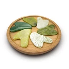 Nephrite Amazon Best Seller Green Nephrite Stone Gua Sha For Face