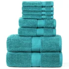100% Hotel Towels Bath Set Luxury Hotel 100% Cotton 3 Piece Bath Towel Set
