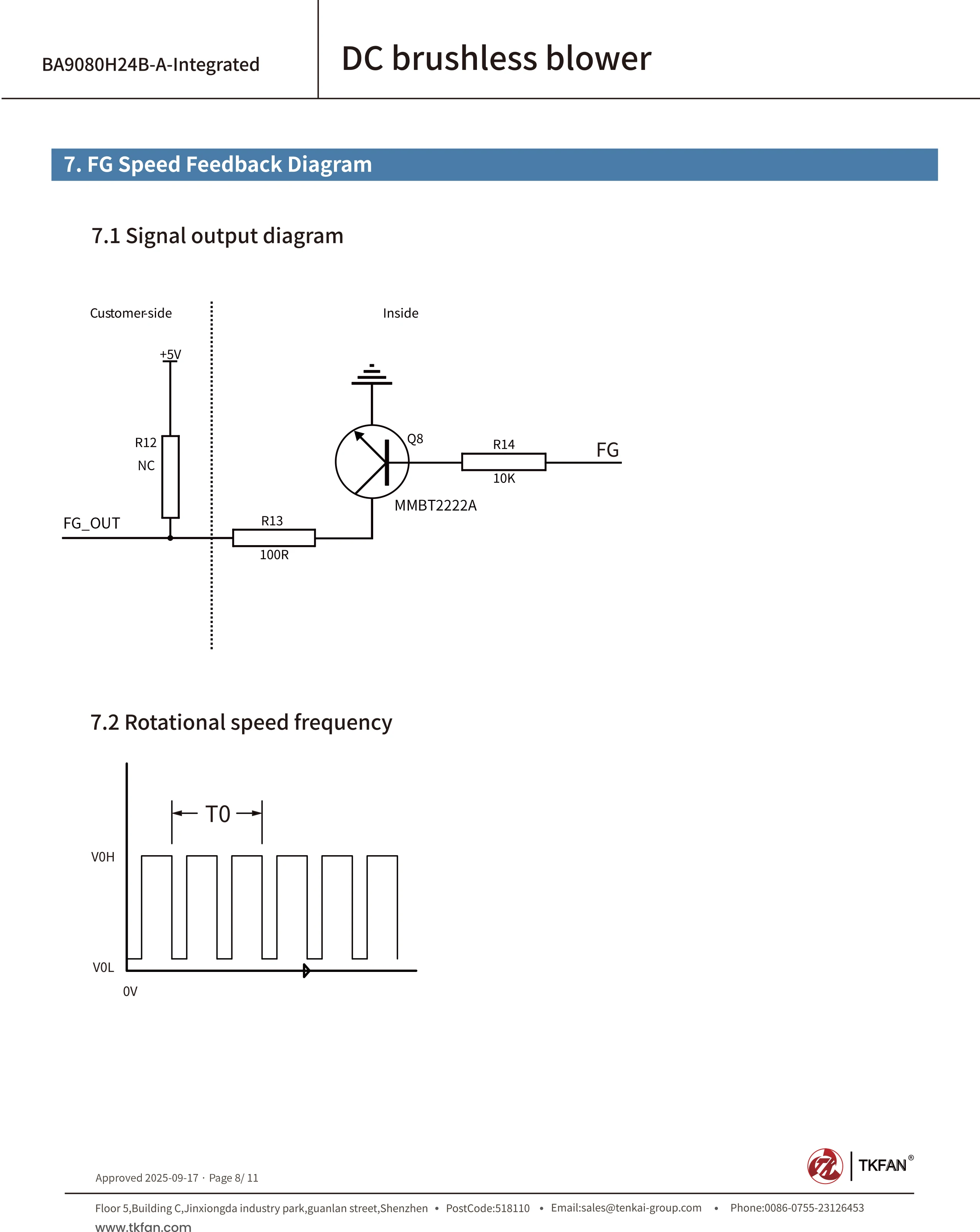Blower, 24V, 2000L/min, 18kPa, 48000RPM - detail 14
